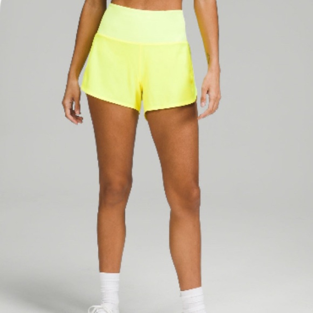 Lululemon speed up high rise shorts